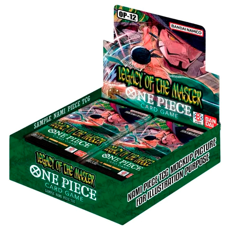 ONE PIECE OP 12 LEGACY OF THE MASTER BOOSTER BOX