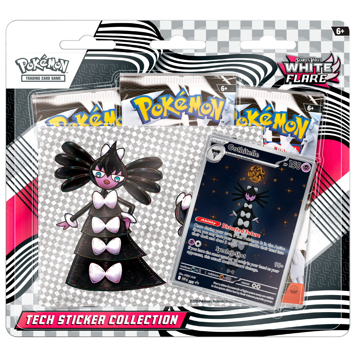 POKEMON SCARLET & VIOLET - WHITE FLARE TECH STICKER COLLECTION