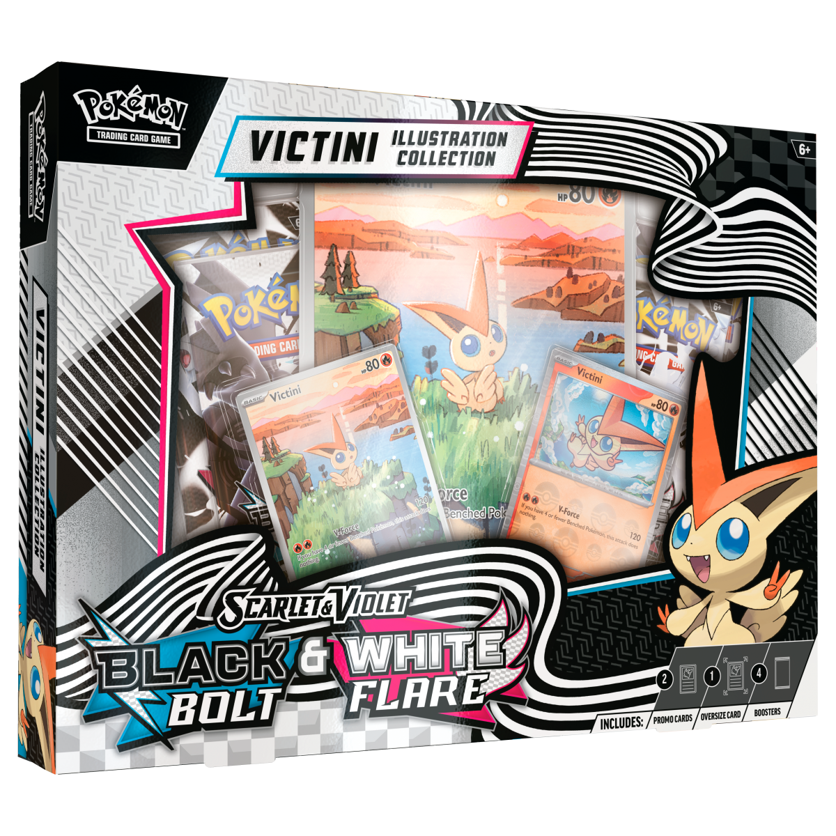 POKEMON SCARLET & VIOLET - BLACKBOLT & WHITE FLARE - UNOVA ILLUSTRATION COLLECTION