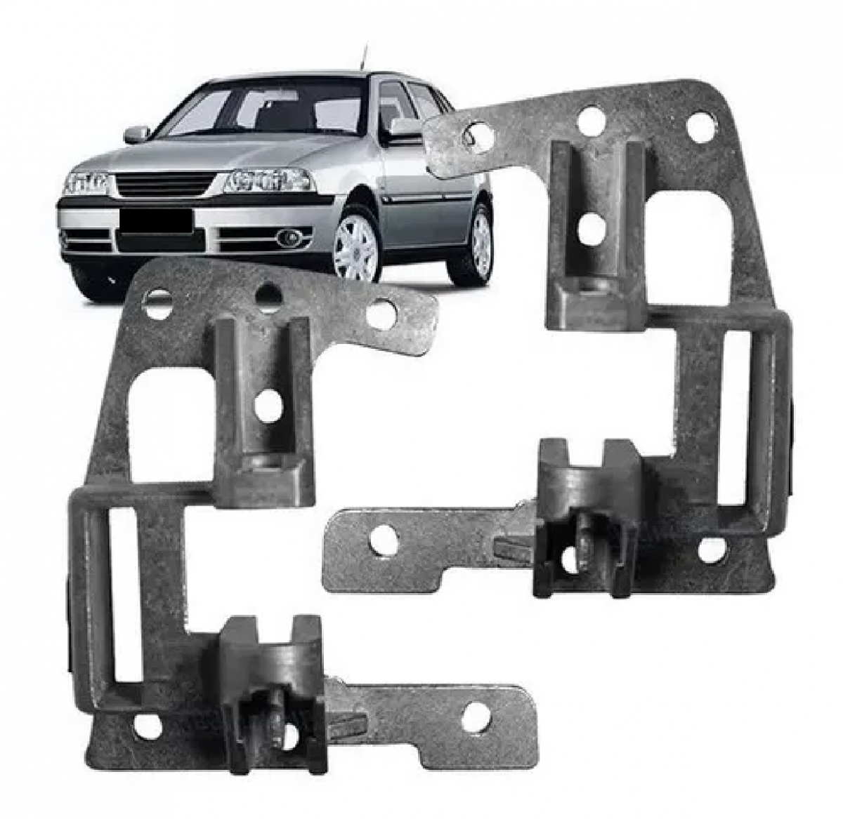 PAR SUPORTE CAVALETE MACANETA INTERNA GOL G3 00/03 PLASTICO