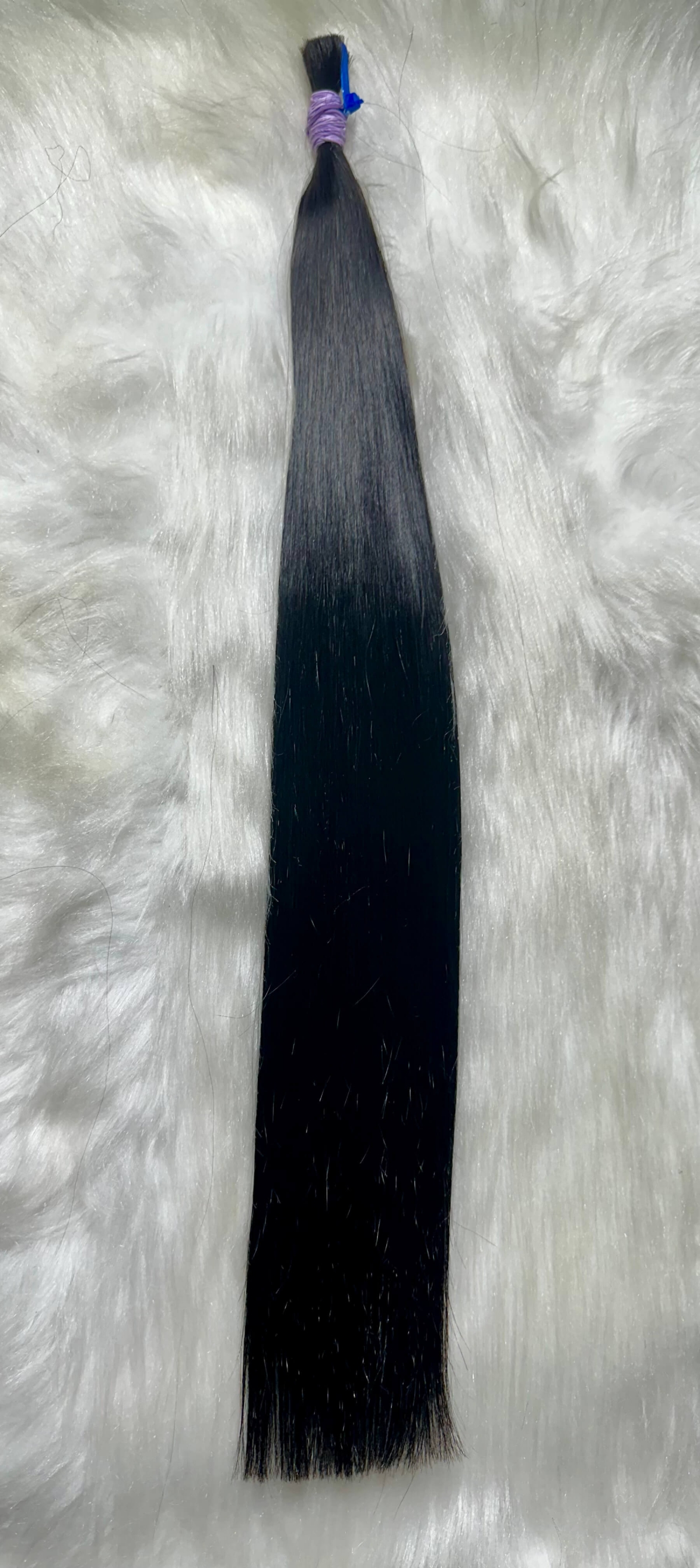 Cabelo Brasileiro Liso 70 CM 100 Gramas