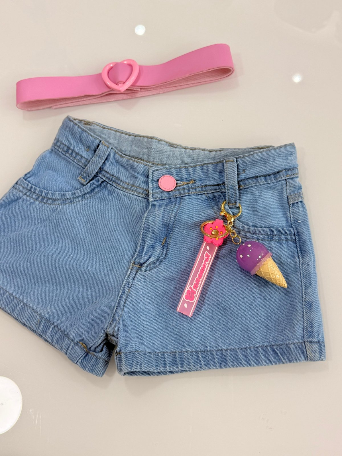 Short Jeans Infantil 