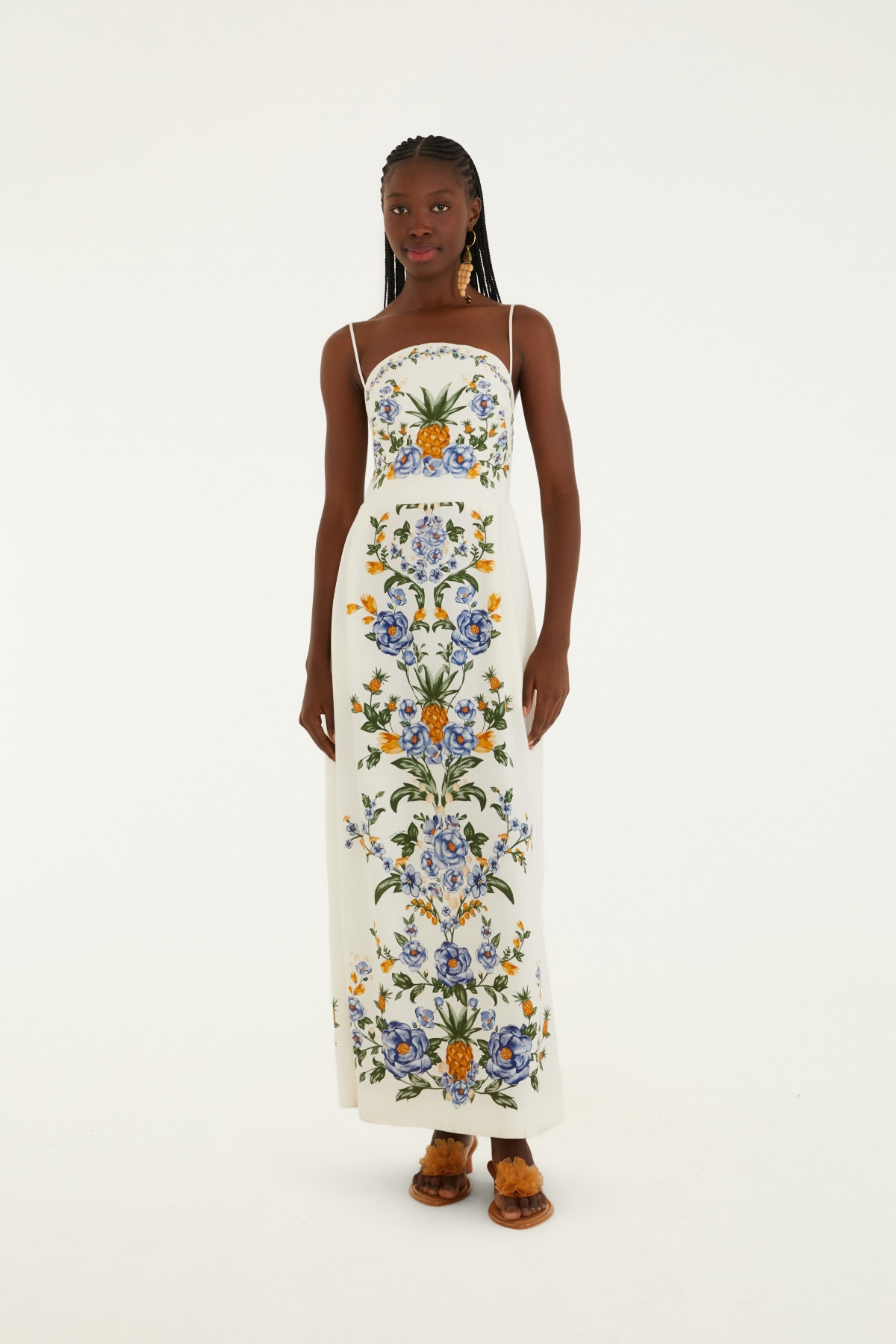 VESTIDO MIDI FLORAL PENELOPE