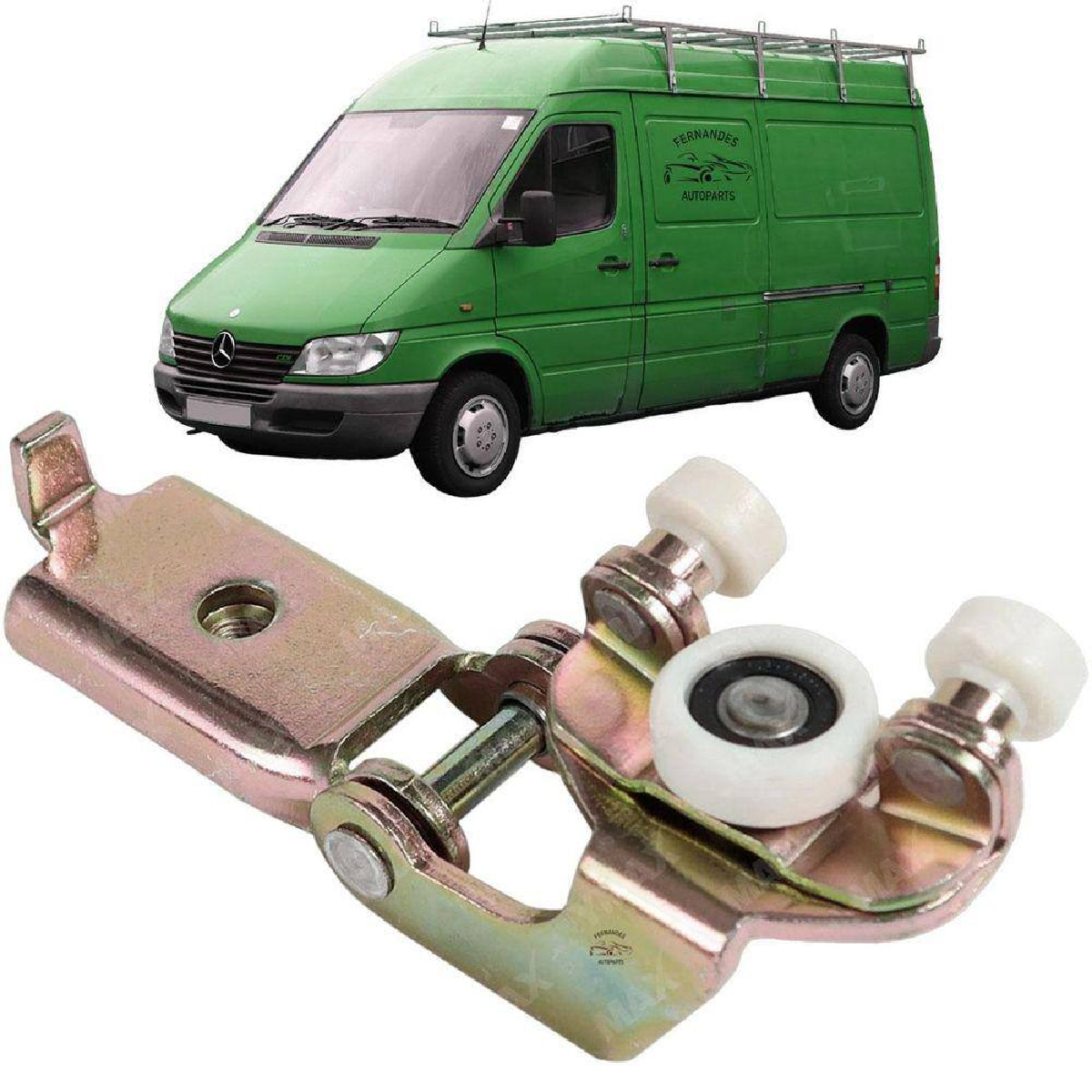 GUIA CENTRAL PORTA LATERAL CORREDIÇA SPRINTER 1997/2012 
