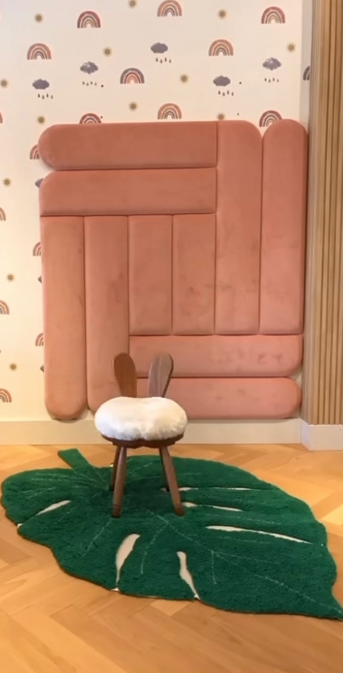 Banquinho Animais - Coelho - Decoração Móveis