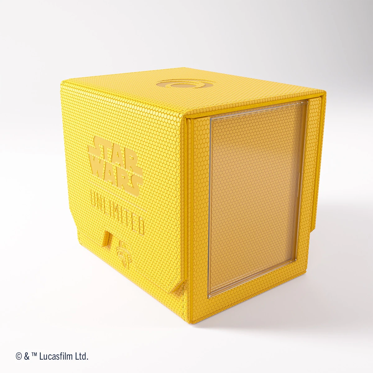 DECK BOX STAR WARS UNLIMITED DECK POD - AMARELO