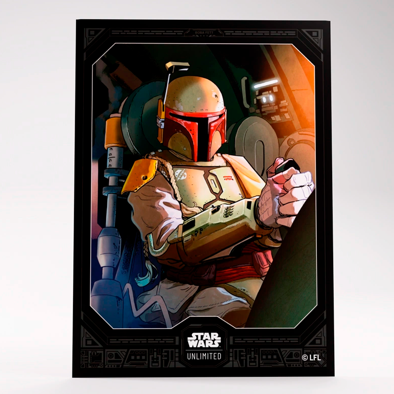 SLEEVES GAMEGENIC STAR WARS UNLIMITED BOBA FETT