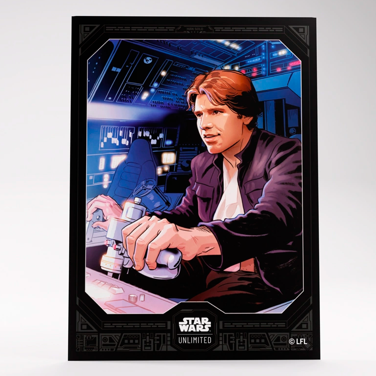 SLEEVES GAMEGENIC STAR WARS UNLIMITED HAN SOLO