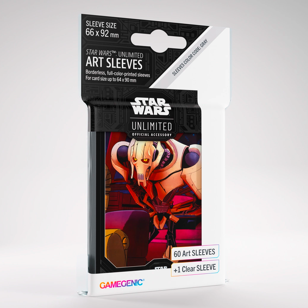 SLEEVES GAMEGENIC STAR WARS UNLIMITED GENERAL GRIEVOUS