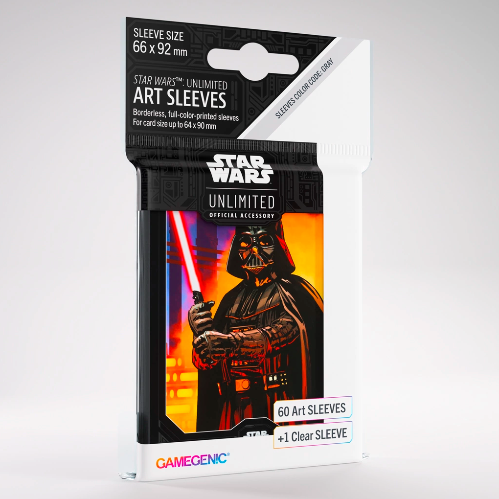 SLEEVES GAMEGENIC STAR WARS UNLIMITED DARTH VADER