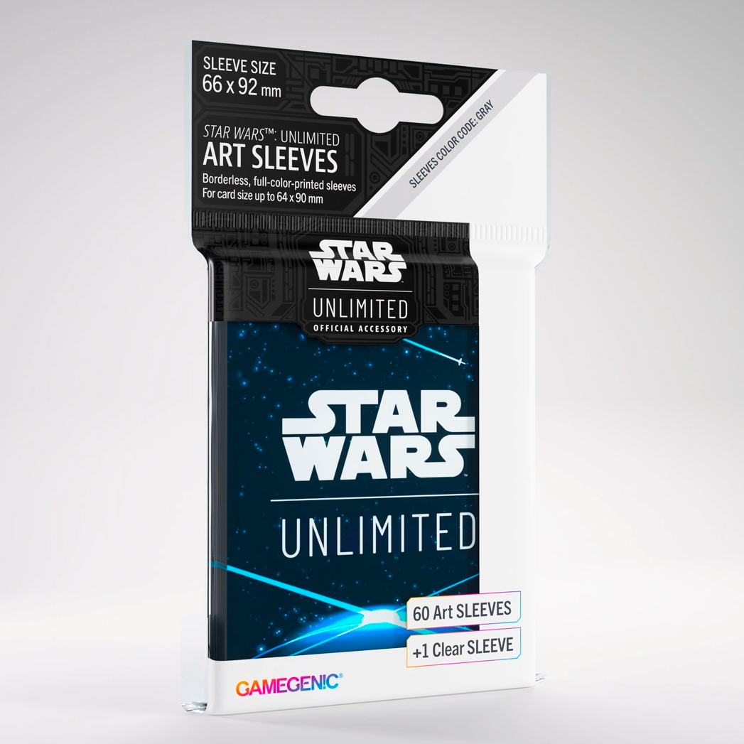 SLEEVES GAMEGENIC STAR WARS UNLIMITED SPACE BLUE