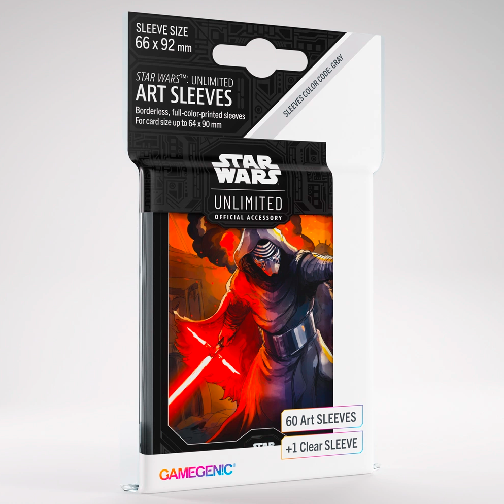 SLEEVES GAMEGENIC STAR WARS UNLIMITED KYLO REN