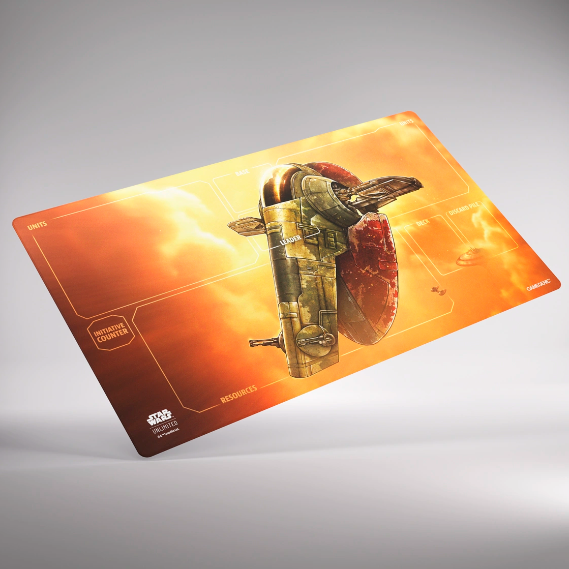 PLAYMAT GAMEGENIC STAR WARS UNLIMITED FETTS FIRESPRAY