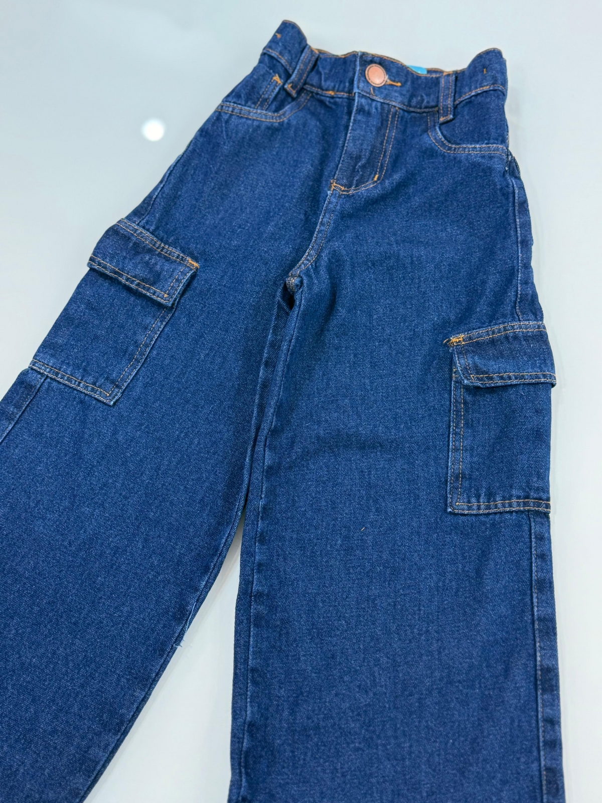 Calça Cargo Jeans Infantil