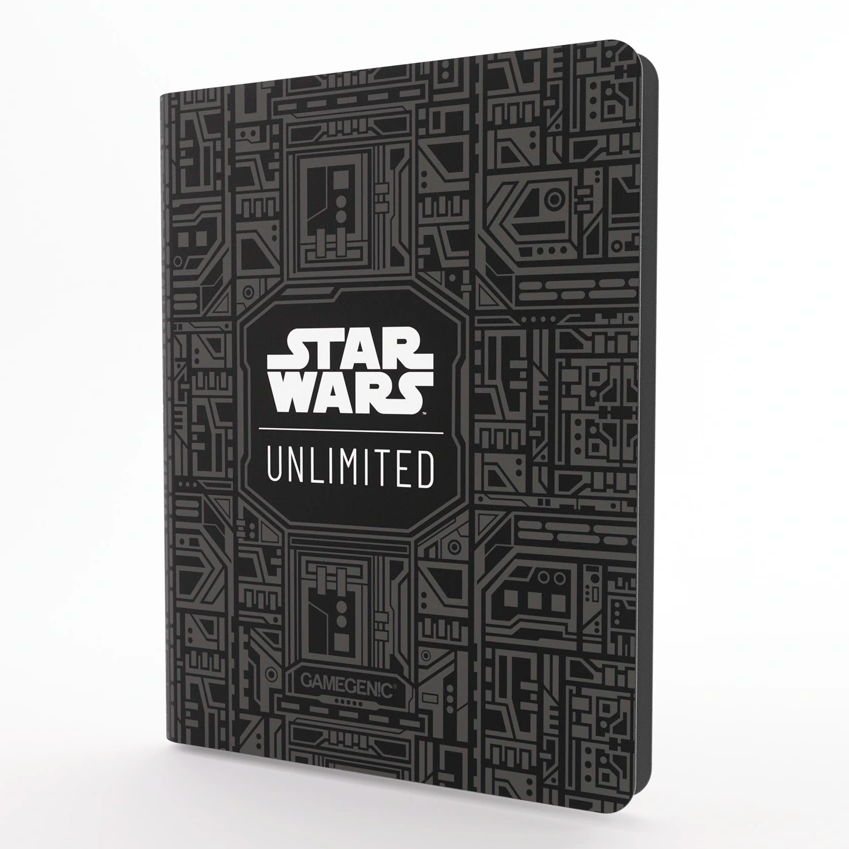 FICHARIO GAMEGENIC STAR WARS 18 POCKET ZIPUP PRETO