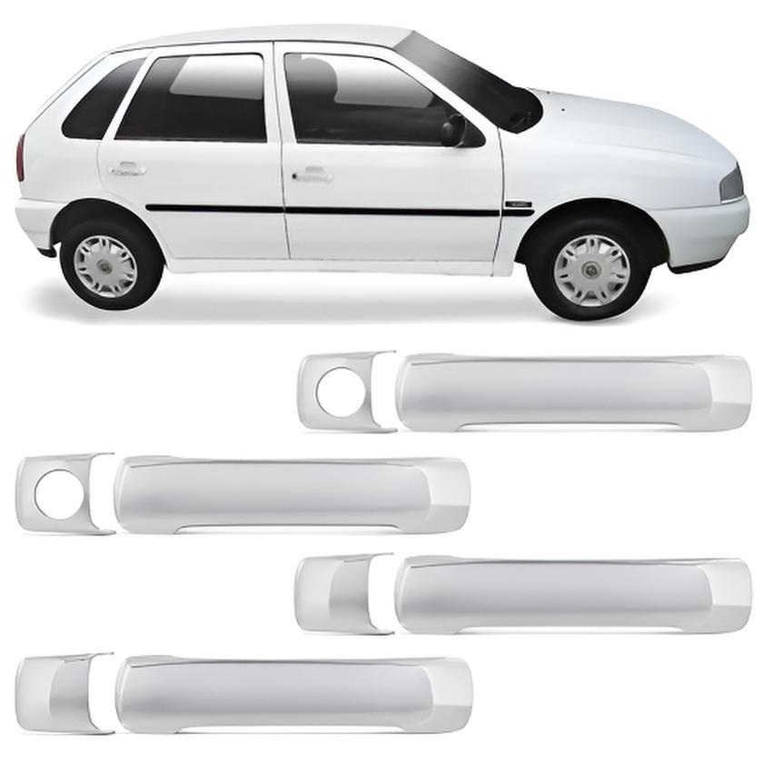  APLIQUE MACANETA EXTERNA CROMADO GOL G2/GOLF 4 PORTAS