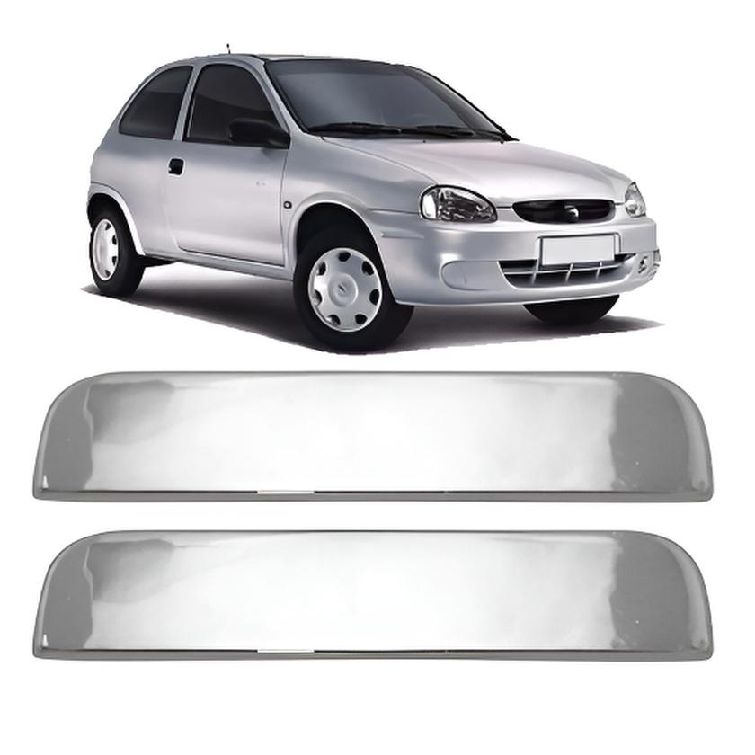  APLIQUE MACANETA EXTERNA CROMADO CORSA 94/01 2 PORTAS