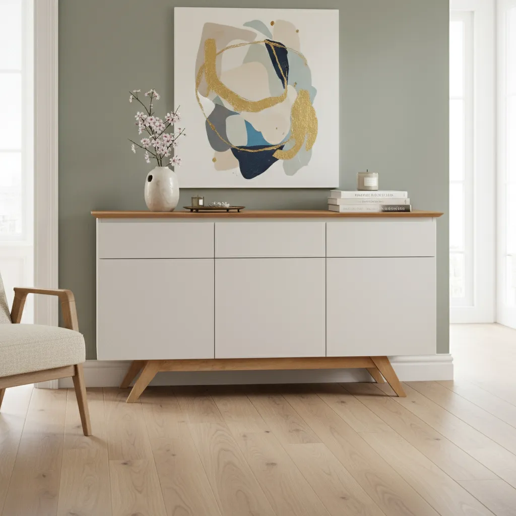 Buffet Toronto para Sala de Jantar Moderno 3 Portas Valverde Moveis