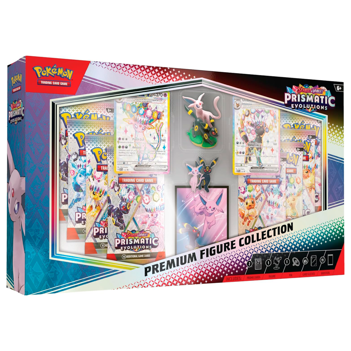 POKEMON SCARLET & VIOLET - PRISMATIC EVOLUTIONS - PREMIUM FIGURE COLLECTION - INGLÊS