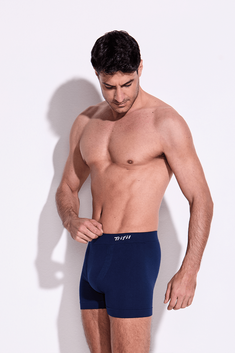 CUECA BOXER ADULTO MODAL - TRIFIL