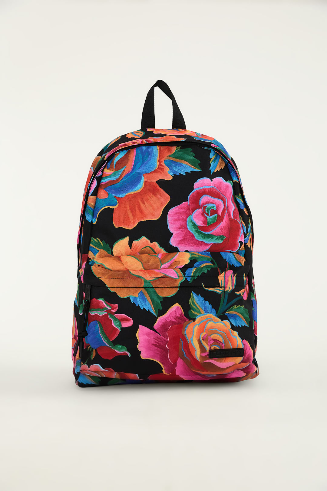 MOCHILA FARM XODO ESTUDANTE ROSAS PINTADAS