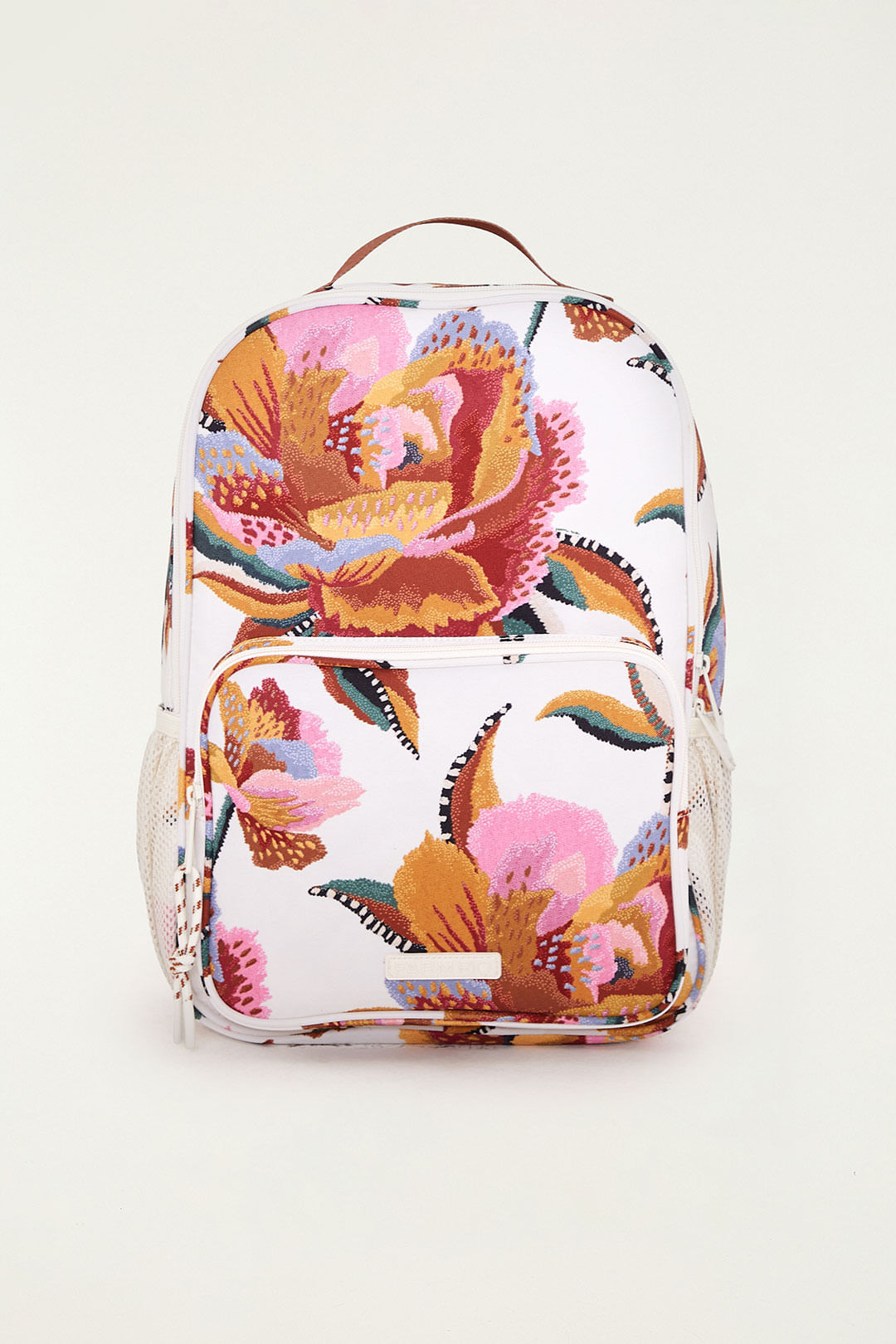 MOCHILA FARM ME LEVA LISOS FLORAL LUCIA