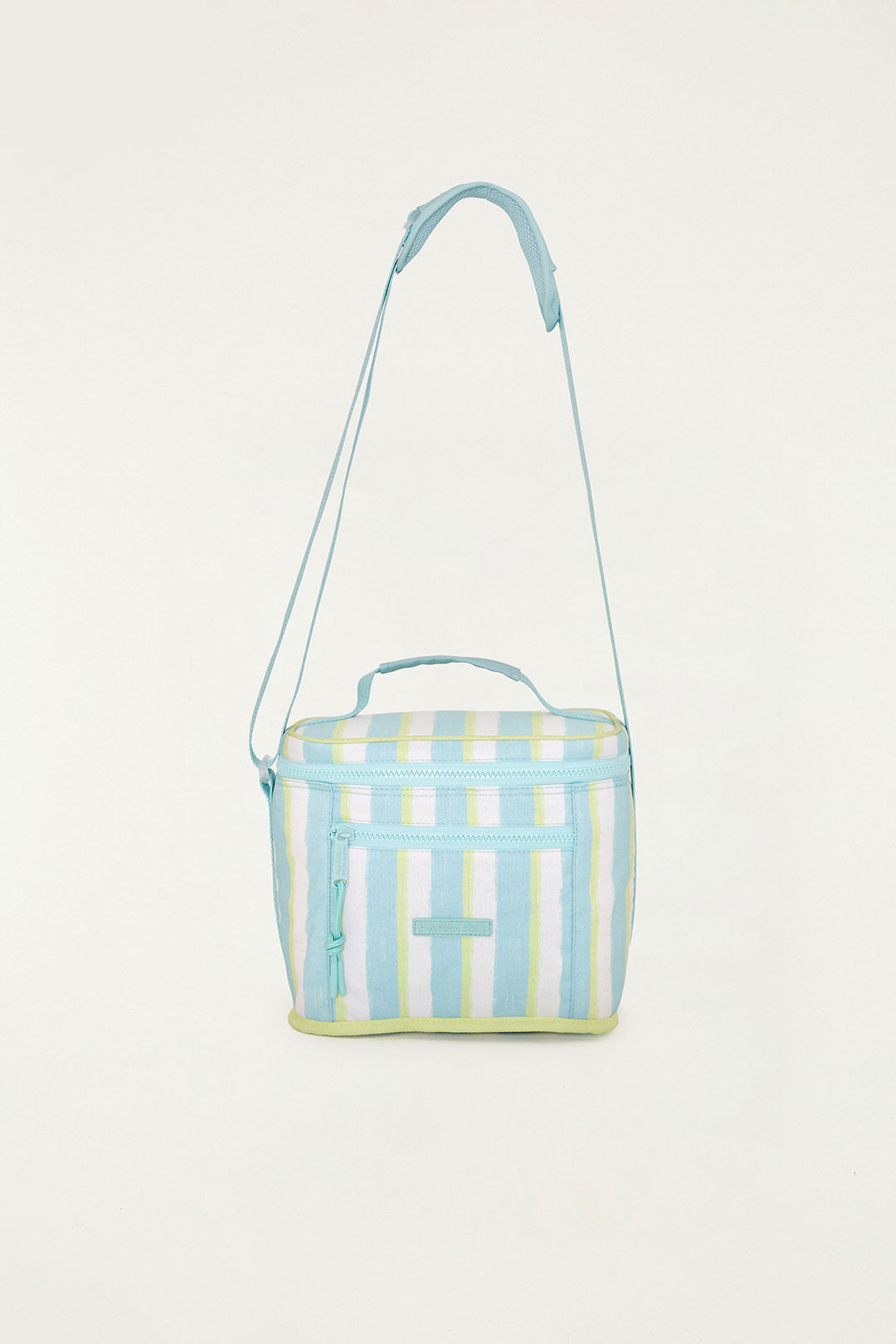 MINI COOLER FARM FAROFA LISTRADO RIO AZUL