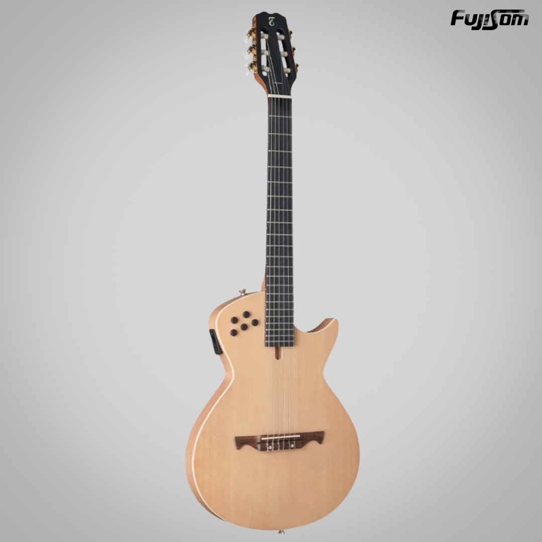 VIOLAO TAGIMA NY MODENA FLAT NATURAL SATIN ELETRICO