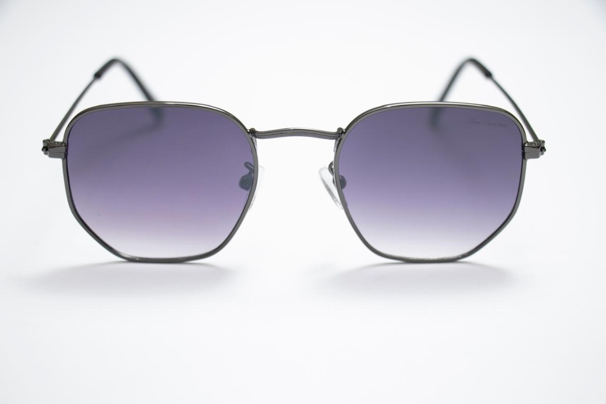 Óculos De Sol Unissex Class Premium Ref HEXAGONAL Tam 50 Cor 1