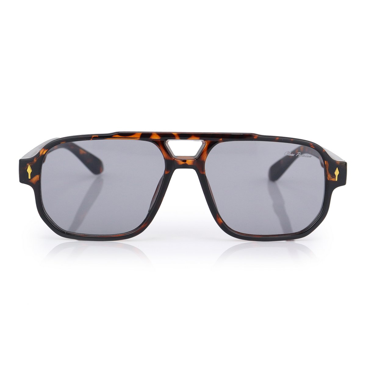 &Oacute;culos De Sol Feminino Class Premium Ref 1138 Tam 54 Cor 1