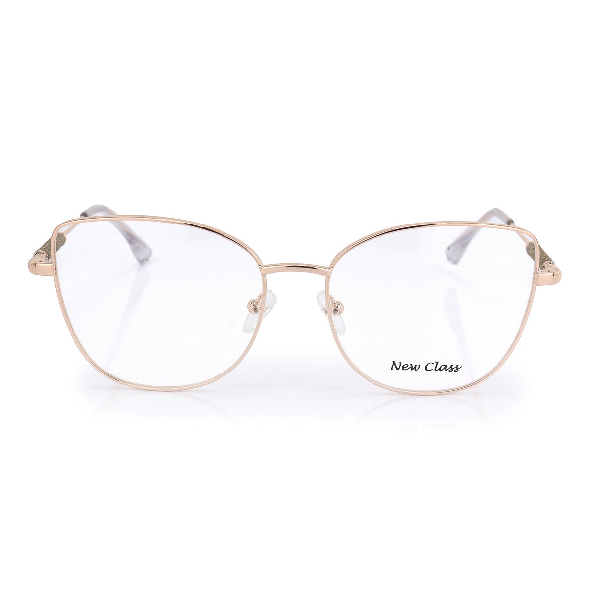 Armação De Grau Feminino Clip-On New Class Ref LQC3812 Tam 56 Cor 4
