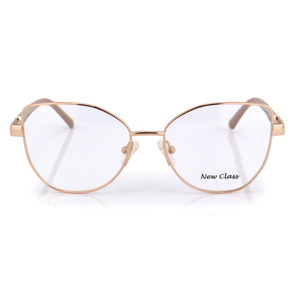 Armação De Grau Feminino Clip-On New Class Ref LQC0233 Tam 53 Cor 6
