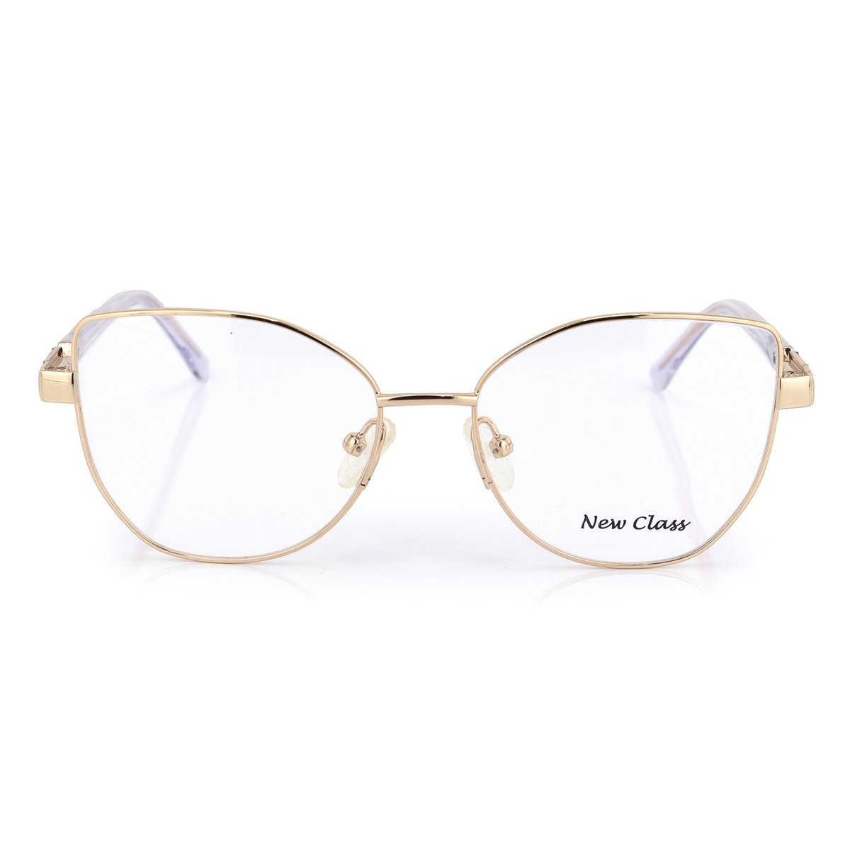 Armação De Grau Feminino Clip-On New Class Ref LQC0233 Tam 53 Cor 5