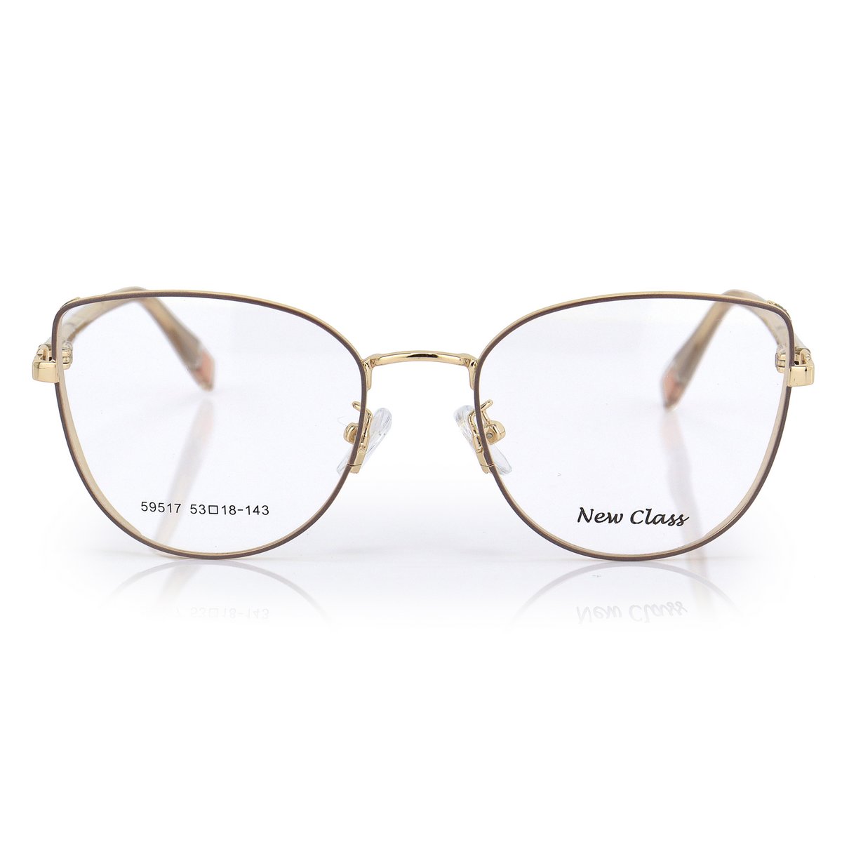 Armação De Grau Feminino New Class Ref 59517 Tam 53 Cor C8