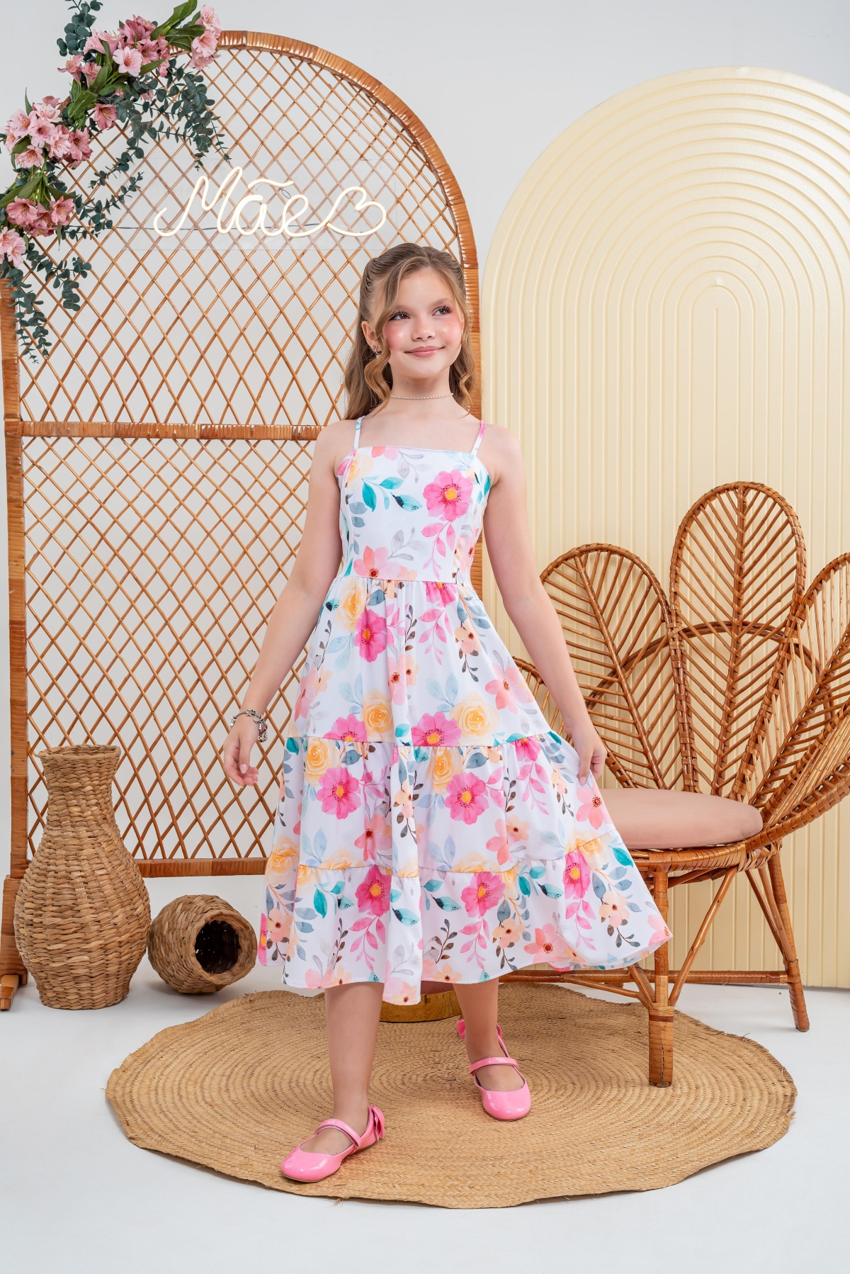 Vestido Flores - Filha