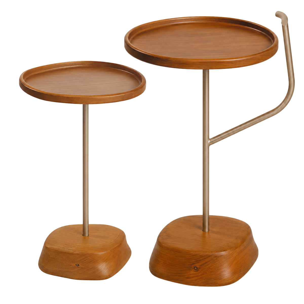 Mesa Lateral Atol em Madeira 