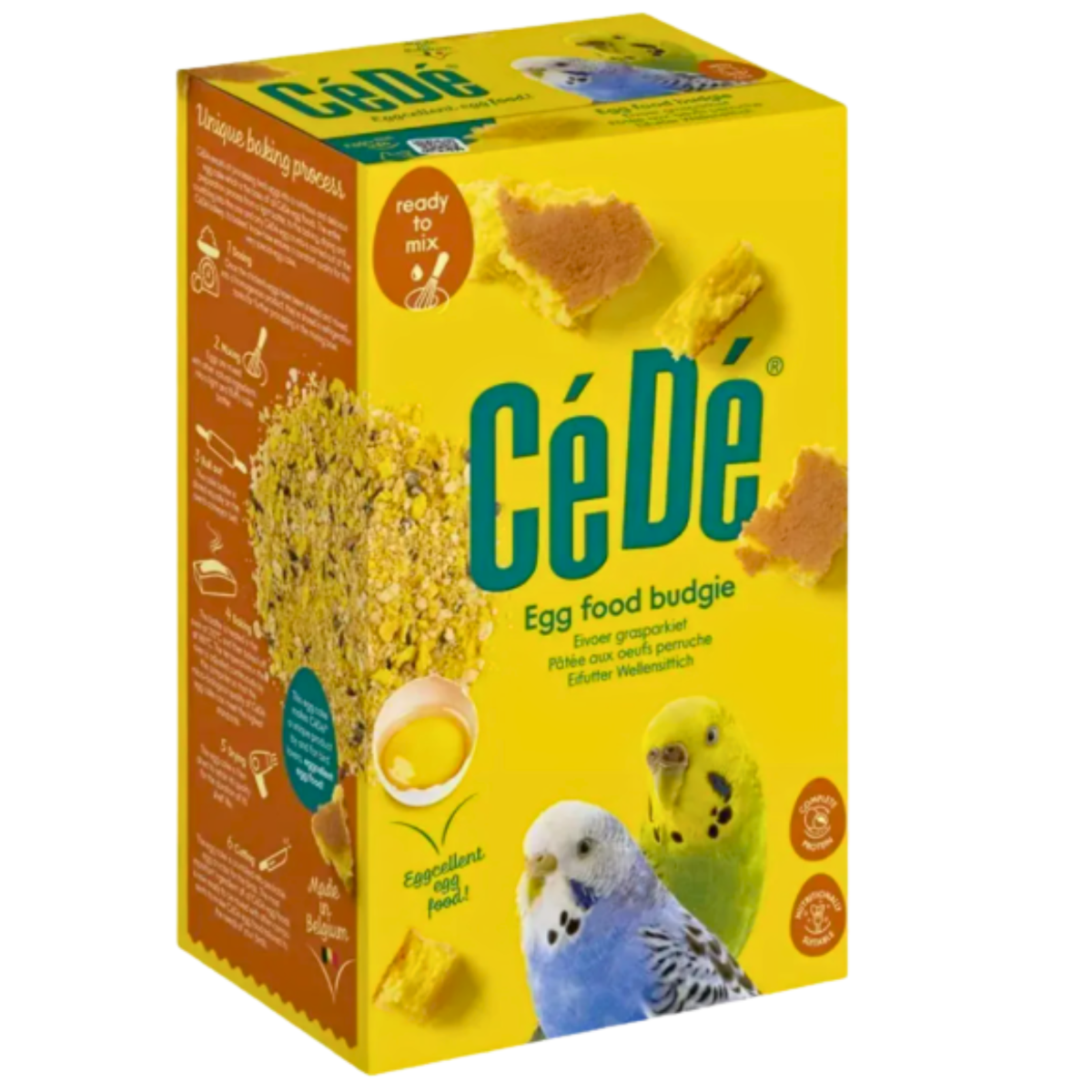 C&eacute;D&eacute; - EGGFOOD BUDGIE (PEQUENOS PSITAC&Iacute;DEOS) - 1 kg