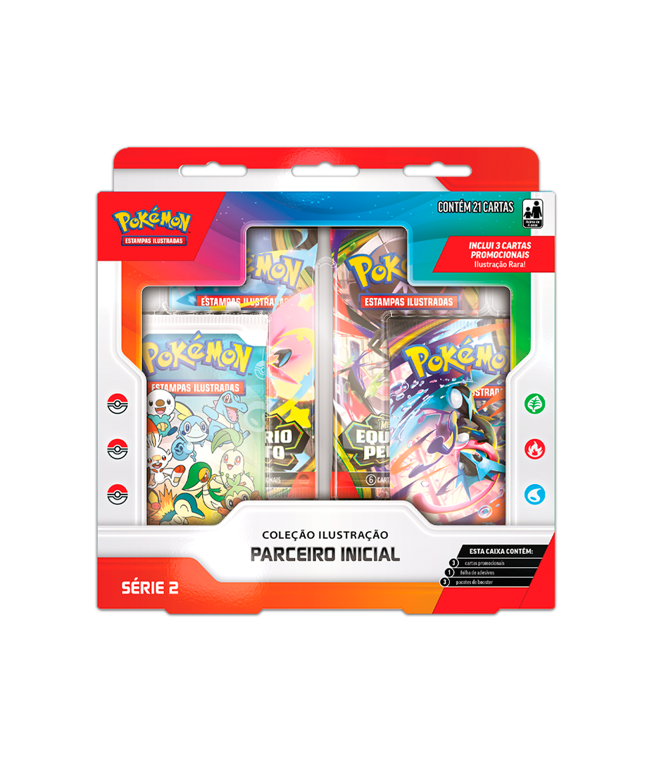 POKEMON BOX COLE&Ccedil;&Atilde;O PARCEIRO INICIAL SERIE 2