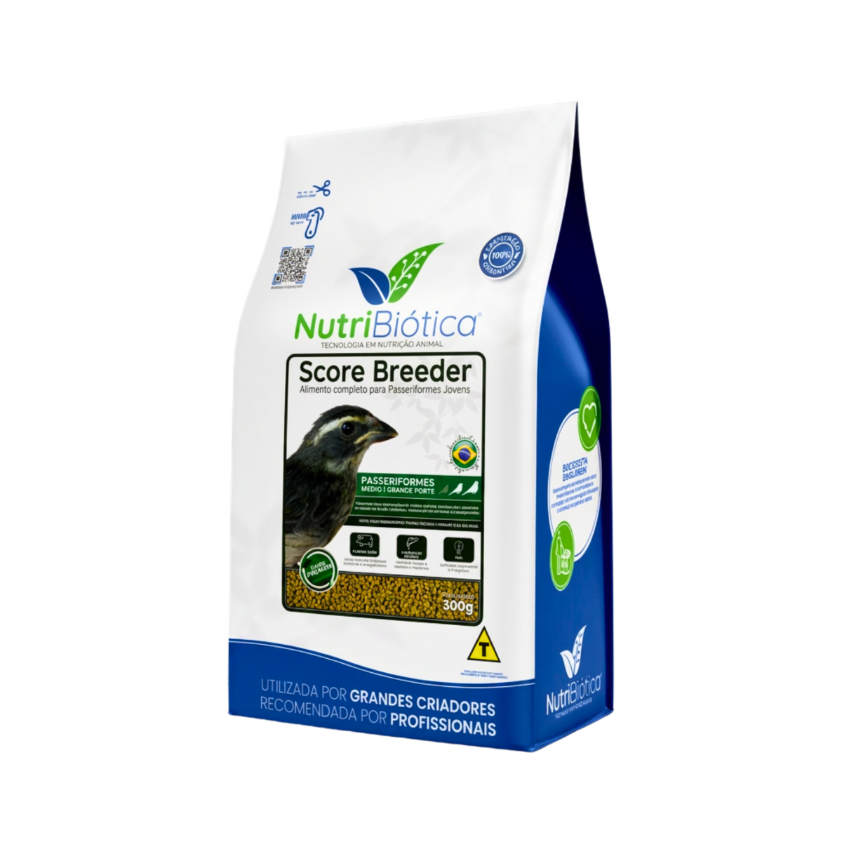 NUTRIBIÓTICA TRINCA FERRO SCORE BREEDER PASSERIFORMES - 300 G