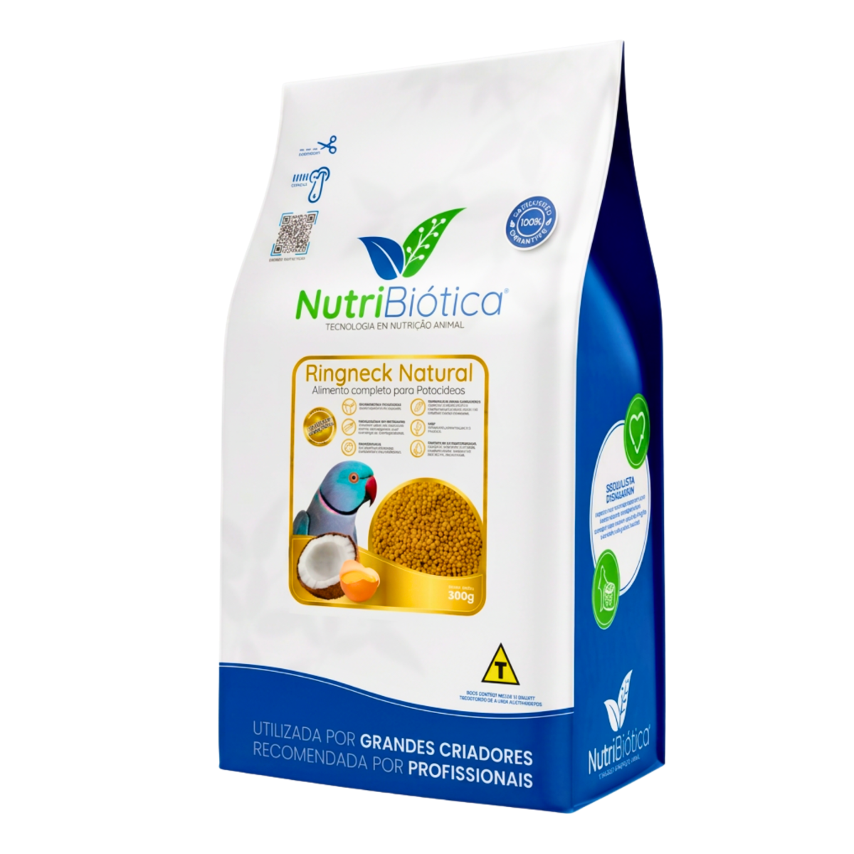 NUTRIBI&Oacute;TICA RING NECK NATURAL SUPER PREMIUM - 300 G