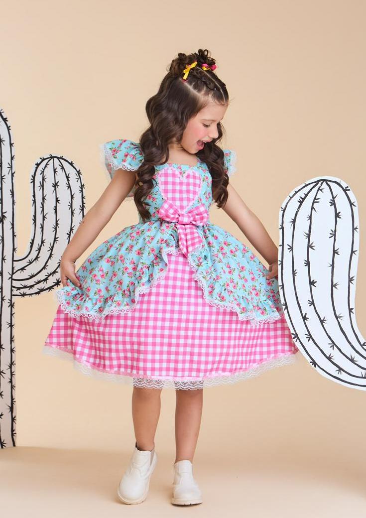 Vestido Junino Maria Rosa