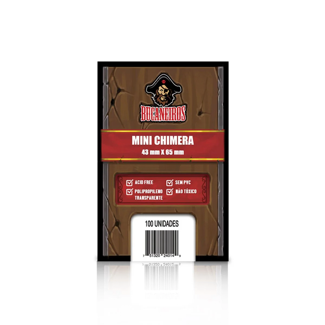 SLEEVES BUCANEIROS MINI CHIMERA 43X65mm C/100
