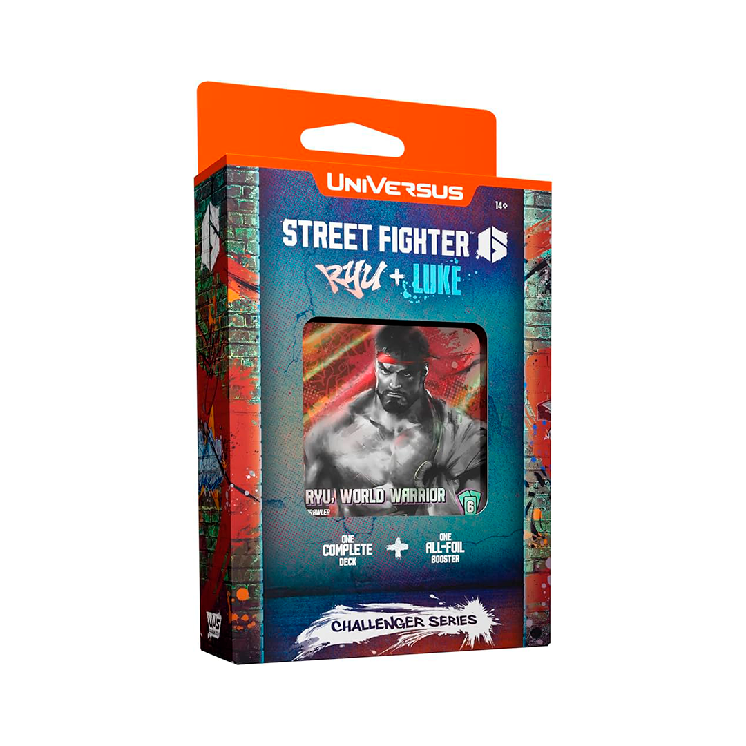 UNIVERSUS CHALLENGER DECK STREET FIGHTER 6 RYU + LUKE