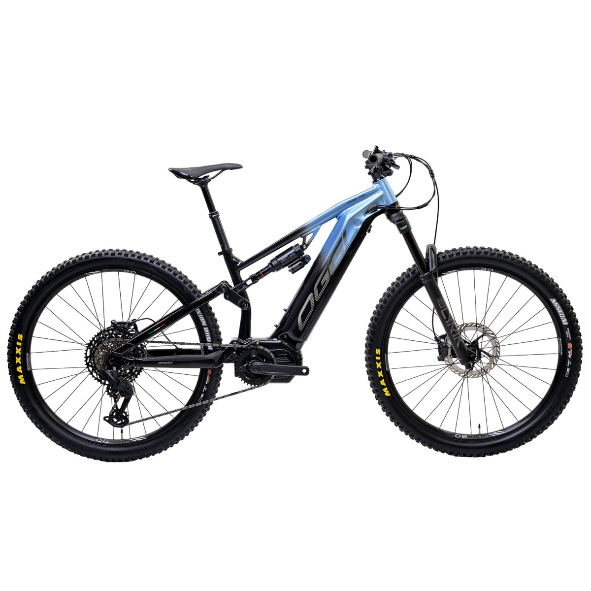 Bicicleta Elétrica Oggi Razzo Pro T-130 2026/27- Azul E Preto