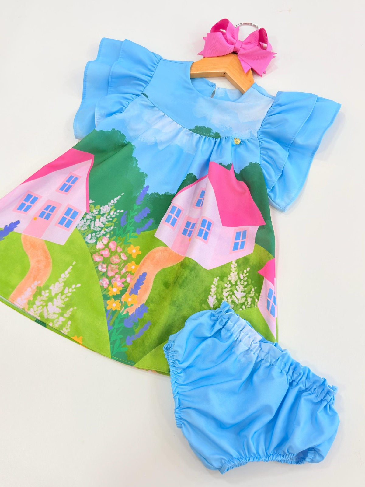 Vestido Baby com Calcinha - Casas