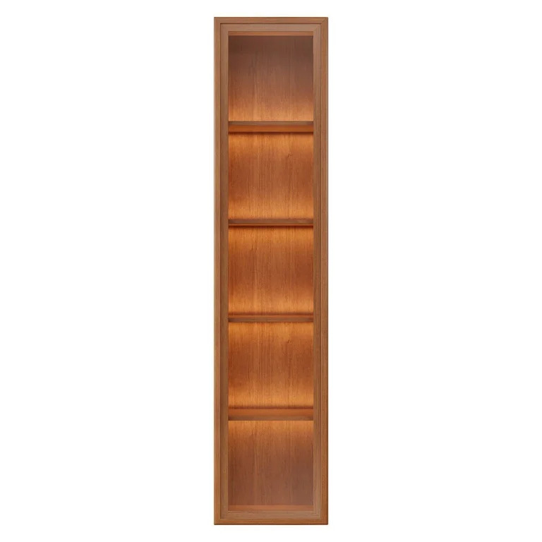 Cristaleira Suspensa com Led 100% Mdf Dominus - Mv - Rei de Casa