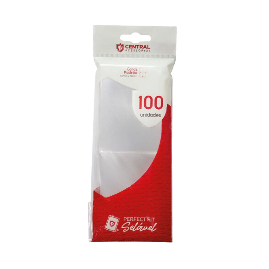 SLEEVES CENTRAL PERFECT FIT SELAVEL TRANSPARENTE MTG 100 UN