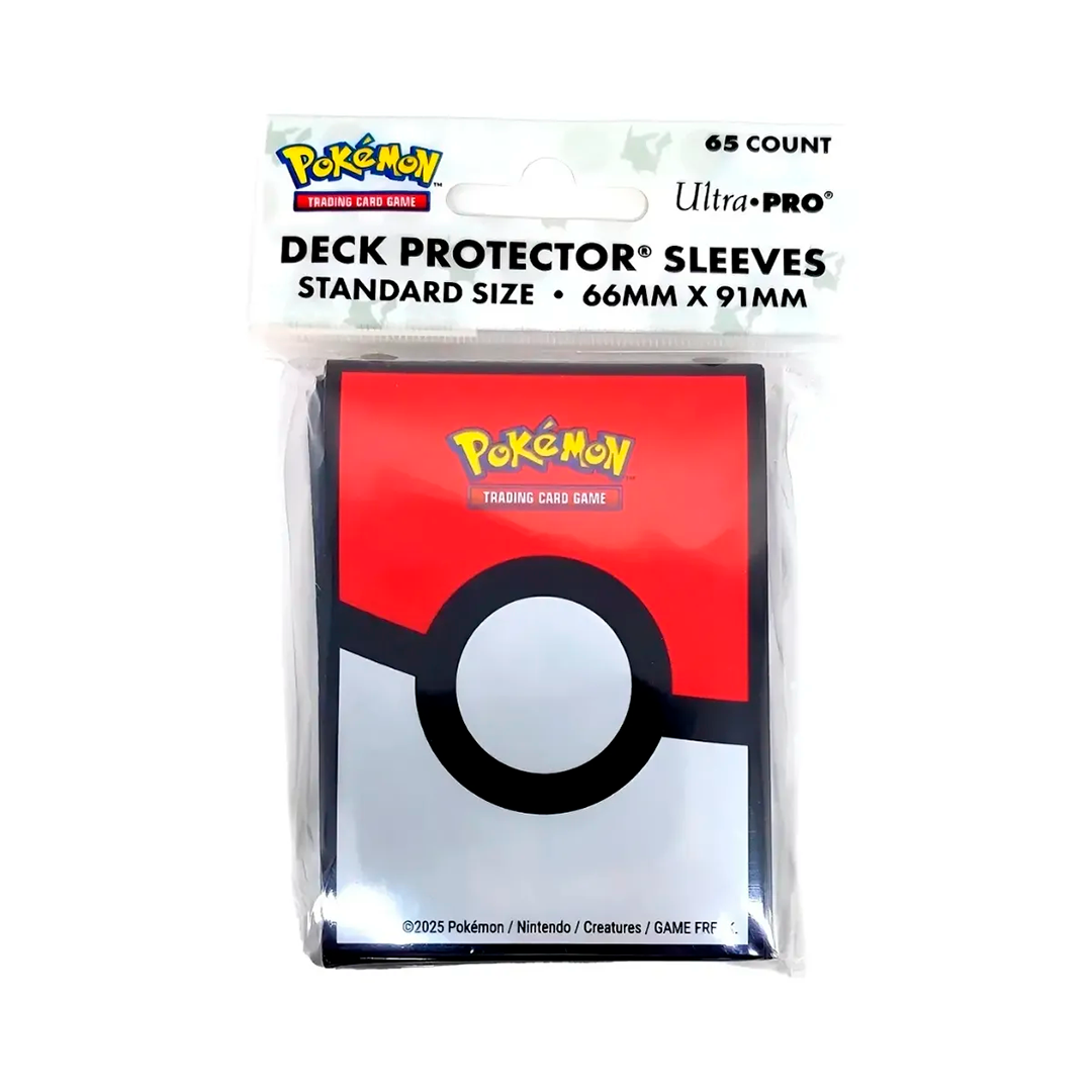 SLEEVES ULTRA PRO DECK PROTECTOR POKE BOLA 65 UN