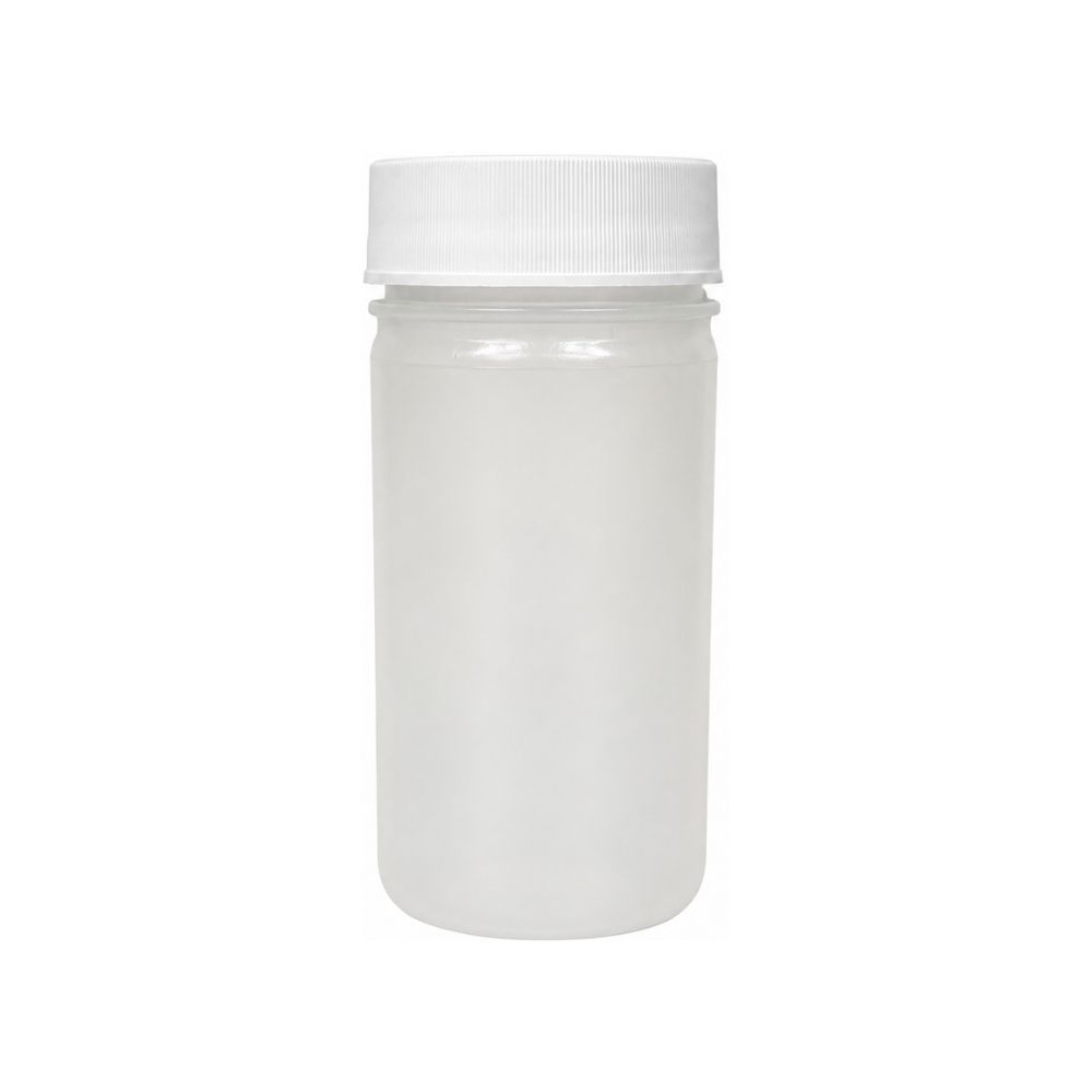 POTE REDONDO PL&Aacute;STICO COR OPACO COM TAMPA DE ROSCA 70MM CAP. 500ML
