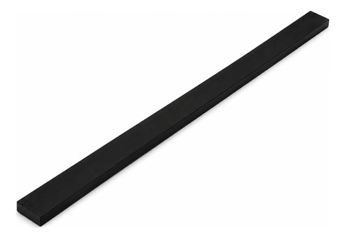 Borracha De Selagem P/ Selamult Barra Quente 40cm R Bai&atilde;o Preto